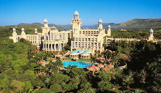 Sun City resort and swimming pools, South Africa